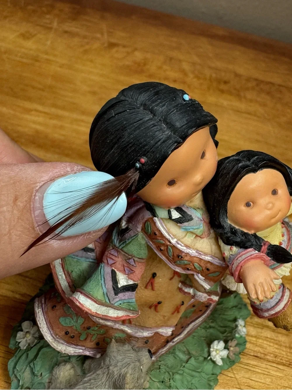 Friends of the Feather Enesco #876682 Armed With Joy Native American Figurine 🪶